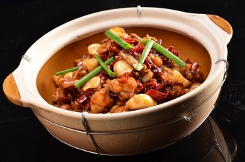 热菜砂煲牛蛙(343057)