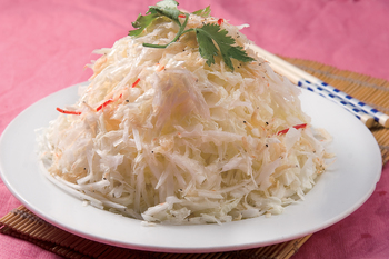 巧拌虾皮白菜心(3020021)