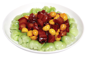 板栗肉扒菜心(2912360)