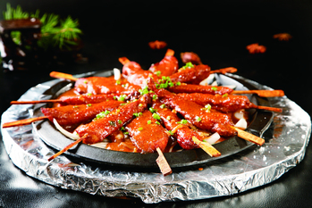 铁板孜然烤鸡柳串(2743338)