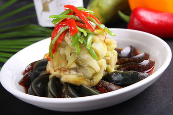 烧椒拌松花皮蛋茄子(417290)