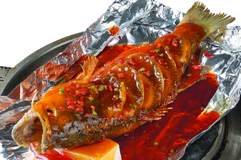 铁板锡纸鲈鱼(609069)