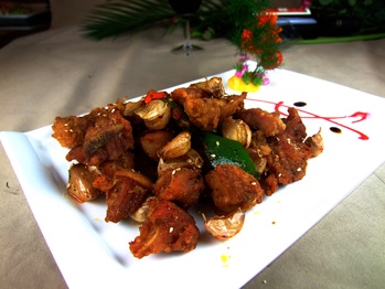 皮蒜爆脆骨(130238)