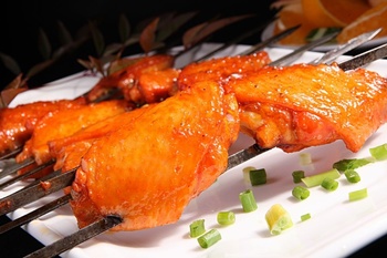 碳烤烧腊烤鸡翅烤鸡中翅串串烧烤(331862)