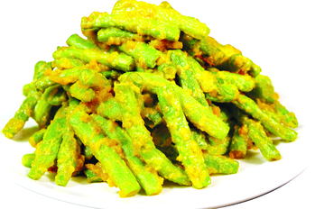 蟹黄蛋黄焗豆角(1201258)