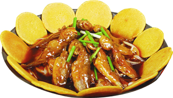 酱焖海杂鱼贴饼子(1198054)