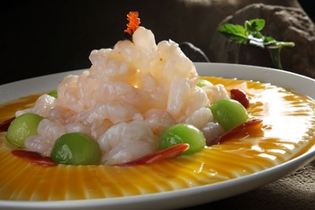 热菜翡翠虾球(333586)