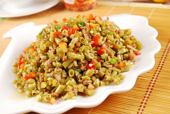 酸豆角炒肉沫(638564)